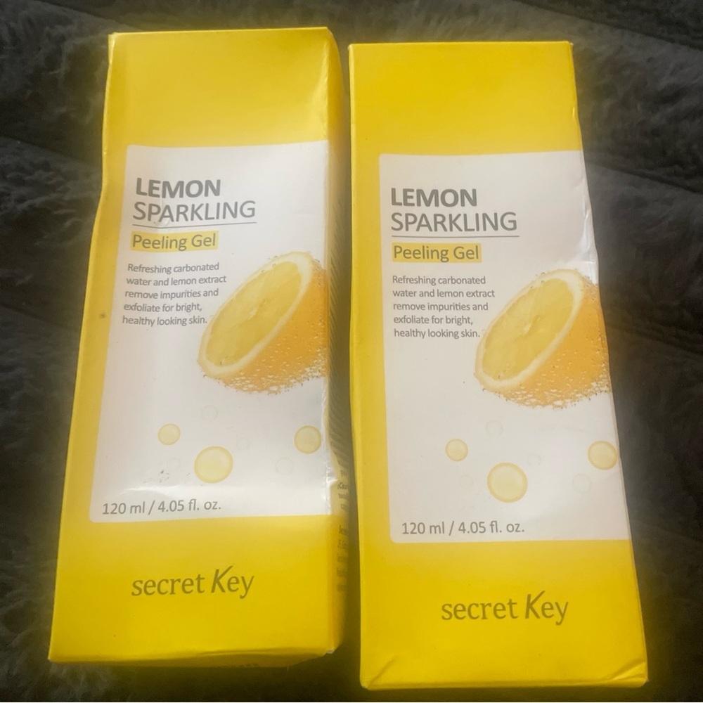 Secret Key Lemon Sparkling Peeling Gel K Beauty Bundle of 2
